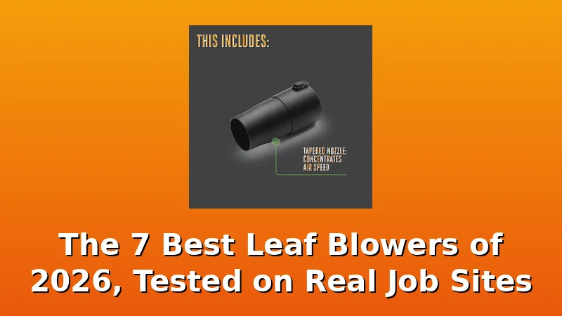The 7 Best Leaf Blowers of 2026, Tested on Real Job Sites - Limb Hive review with measurements and honest opinion