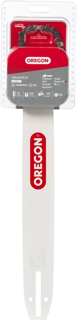[Oregon 16-inch Bar & Chain Combo (B00004RA71)](https://www.amazon.com/dp/B00004RA71?tag=audiointerf06-20)