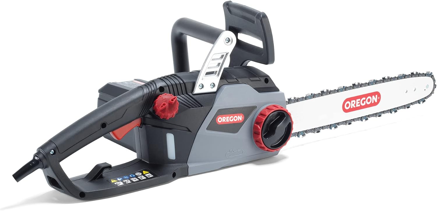 Oregon 2400W Corded Electric Chainsaw with 16" Guide Bar & Saw Chain