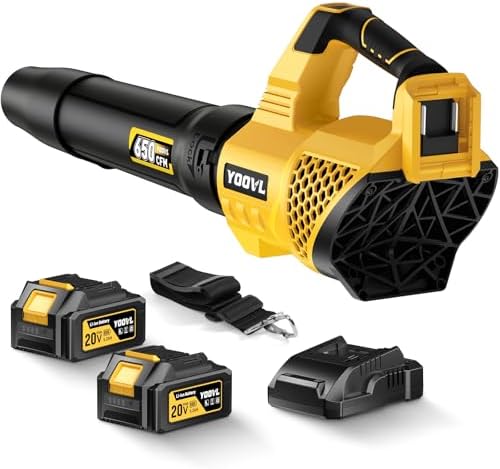 Leaf Blower Cordless, 650CFM (B0FLX45THX)