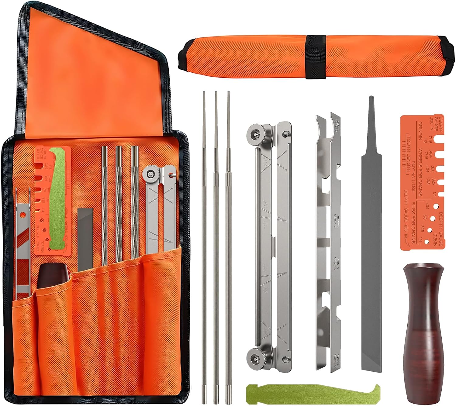 10-Piece Chainsaw Sharpening Kit (B0FQ1TKHG2)