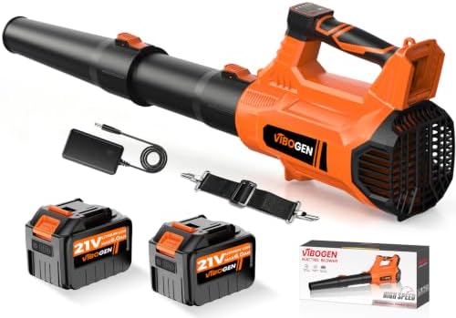 Electric Leaf Blower 21V with 2x6.0Ah (B0GYF6CC9Z)