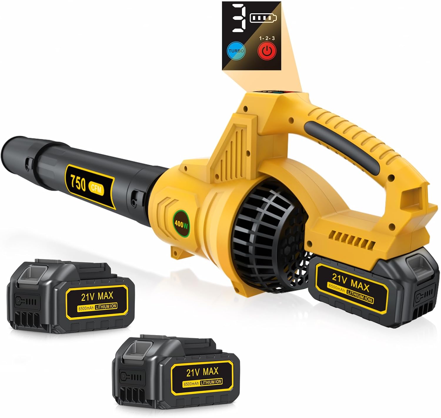 [Leaf Blower Cordless, 750CFM with 2x5.5Ah Battery Powered Handheld Blo (B0H2Z119BQ)](https://www.amazon.com/dp/B0H2Z119BQ?tag=audiointerf06-20)